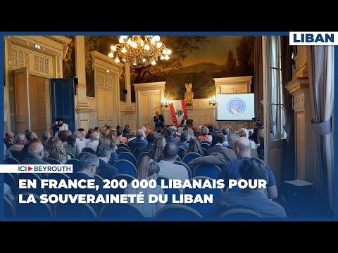 En France, 200 000 Libanais pour la souveraineté du Liban